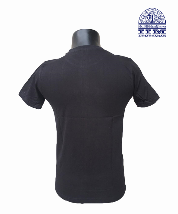 Round Neck Logo Black